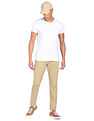 Flying Machine Slim Tapered Fit Solid Trousers