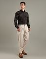 Tommy Hilfiger Striped Slim-Fit Cotton Woven Shirt