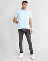 Flying Machine Brand Print Cotton T-Shirt