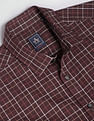 Arrow Sports Twill Dupplin Check Casual Shirt