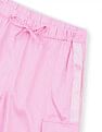 U.S. Polo Assn. Kids Girls Wide Leg Fit Cargo Trousers