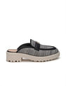 Tommy Hilfiger Women Textured Mule Sandals