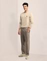 U.S. Polo Assn. Textured Regular Fit Sweater