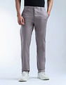 Flying Machine F-Jango Straight Fit Solid Twill Trousers