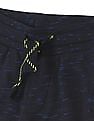 U.S. Polo Assn. Kids Drawstring Waist Heathered Track Pants