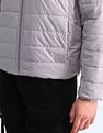 Flying Machine Regular Fit Solid Padded Jacket