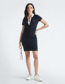 Tommy Hilfiger Contrast Collar Mini Polo Dress