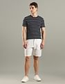 Tommy Hilfiger Striped Slim-Fit Cotton T-Shirt