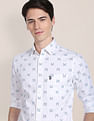U.S. Polo Assn. Matt Print Dobby Shirt