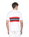 Flying Machine Horizontal Stripe Cotton Polo Shirt