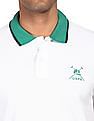 U.S. Polo Assn. Contrast Collar Solid Polo Shirt