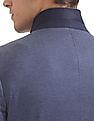 AD by Arvind Slim Fit Single Breasted Blazer
