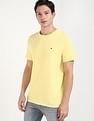 Tommy Hilfiger Solid Regular-Fit Cotton T-Shirt