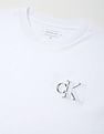 Calvin Klein Jeans Embroidered Logo Slim-Fit Cotton T Shirt