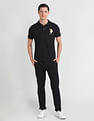 U.S. Polo Assn. Denim Co. Metallic Logo Polo Shirt