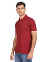 Arrow Sports Geometric Print Cotton Polo Shirt