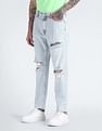 Calvin Klein Sustainable Distressed Dad Jeans