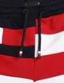 Tommy Hilfiger Kids Boys Horizontal Striped Relaxed-Fit Cotton Shorts