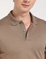 Calvin Klein Jeans Solid Slim-Fit Cotton Polo T-Shirt