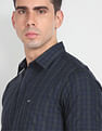 Arrow Sports Tartan Check Cotton Casual Shirt