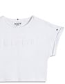Tommy Hilfiger Kids Girls Logo Relaxed-Fit Cotton T-Shirt