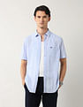 Arrow Sport Vertical Striped Pure Cotton Shirt
