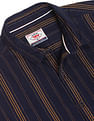 Flying Machine Vertical Stripe Pure Cotton Shirt