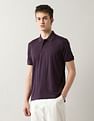Arrow Textured Regular Fit Polo Shirt