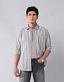 U.S. Polo Assn. Denim Co. Vertical Striped Pure Cotton Shirt