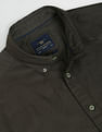Flying Machine Solid Dobby Shirt
