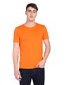 Flying Machine Crew Neck Solid T-Shirt