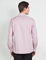 Arrow Manhattan Slim Fit Microcheck Shirt