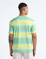 Flying Machine Horizontal Stripe Oversized T-Shirt