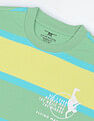 Flying Machine Horizontal Stripe Oversized T-Shirt