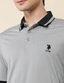 U.S. Polo Assn. Solid Monochrome Majesty Polo Shirt