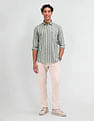 U.S. Polo Assn. Denim Co. Vertical Striped Slim Fit Shirt