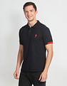 U.S. Polo Assn. Solid Slim Fit Polo Shirt