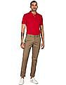 U.S. Polo Assn. Men Red Solid Polo T-Shirt