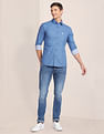 U.S. Polo Assn. Spread Collar Printed Casual Shirt