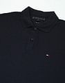 Tommy Hilfiger Solid Regular-Fit Cotton Polo Shirt