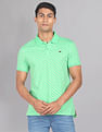 AD by Arvind Modern All Over Print Polo Shirt