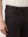 Arrow Mid Rise Regular Fit Autoflex Trousers