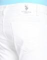 U.S. Polo Assn. Denim Co. Harold Slim Straight Fit White Jeans
