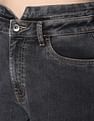 Flying Machine Women High Rise Mom Fit Cropped Jeans