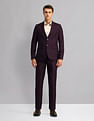 AD by Arvind Tailored Fit Two-Piece Suit
