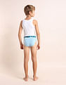 USPA Innerwear Boys Cotton Spandex Solid Briefs - Pack Of 5