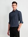 Arrow Abstract Print Cotton Shirt