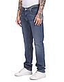 Tommy Hilfiger Men Blue Ryan Straight Fit Stone Wash Jeans