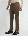 Arrow Mid Rise Carson Tapered Fit Trousers