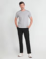 Arrow Sports Low Rise Regular Fit Trousers